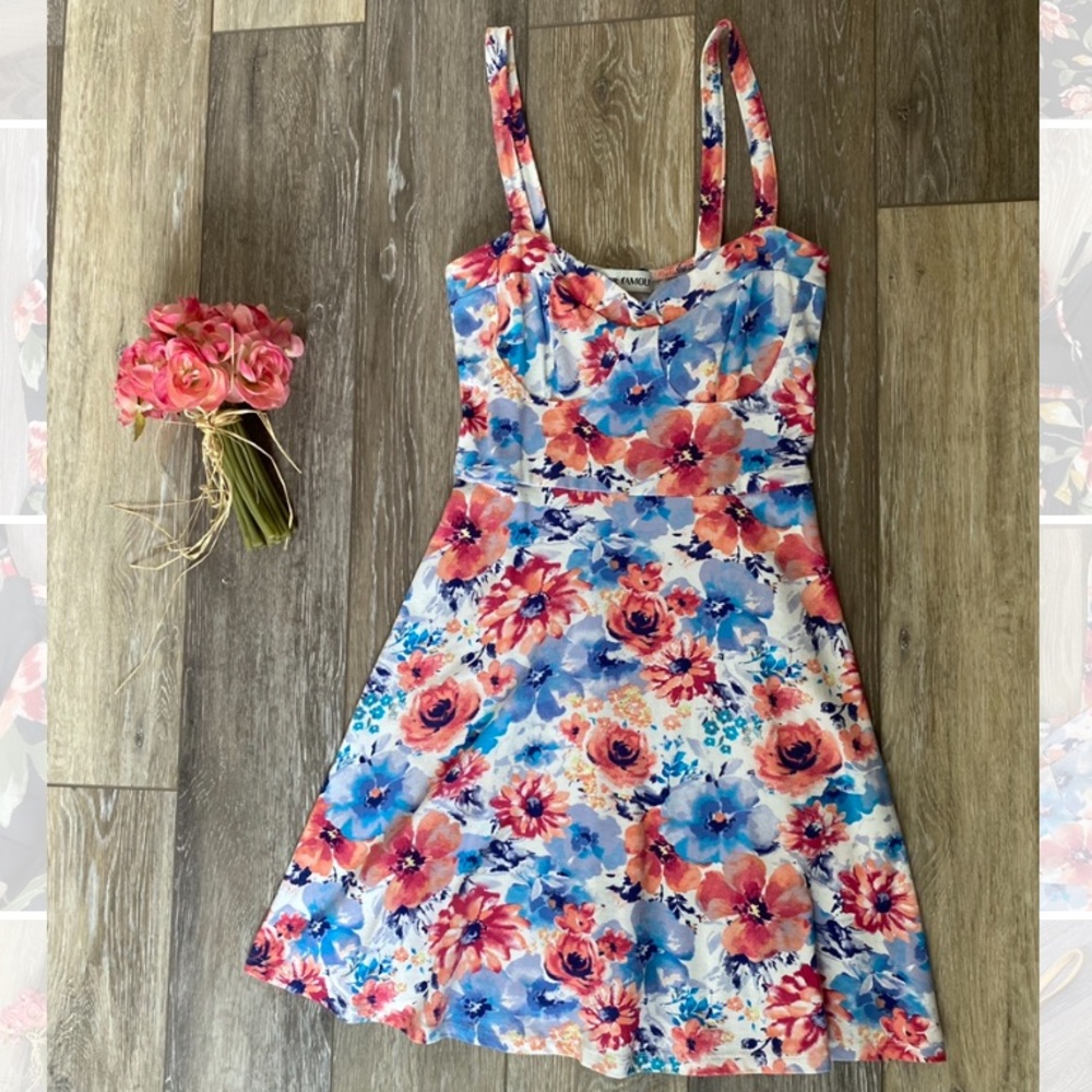floral summer dress